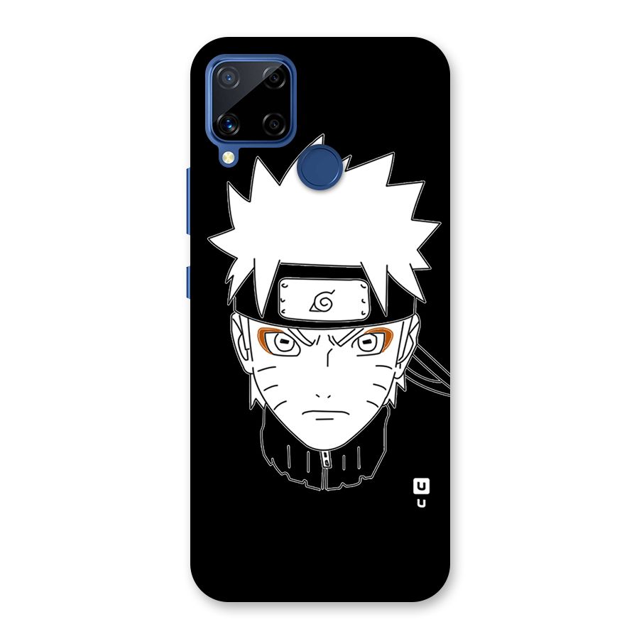Naruto Black and White Art Back Case for Realme Narzo 30A