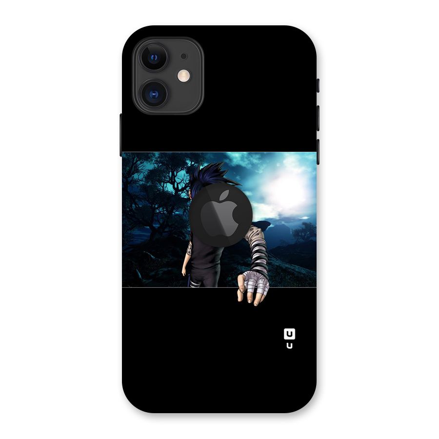 Naruto Cool Anime Night Back Case for iPhone 11 Logo Cut
