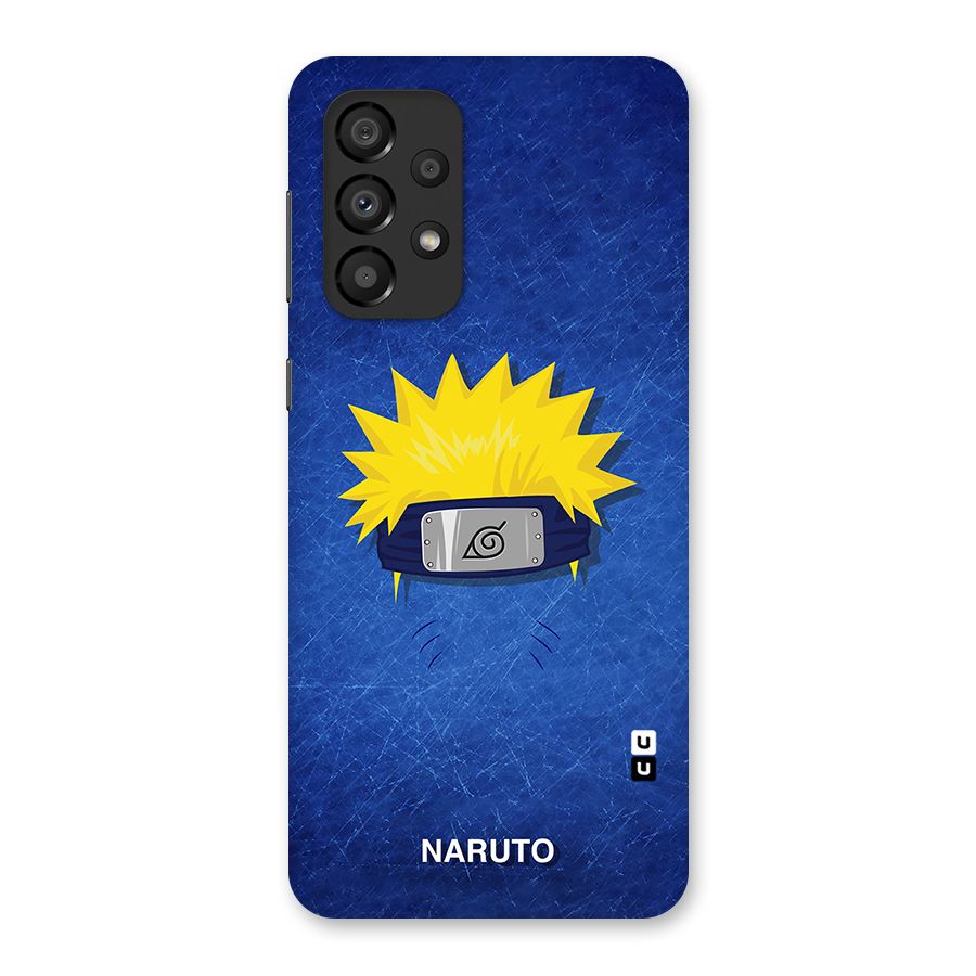 Naruto Headband Minimal Back Case for Galaxy A33 5G