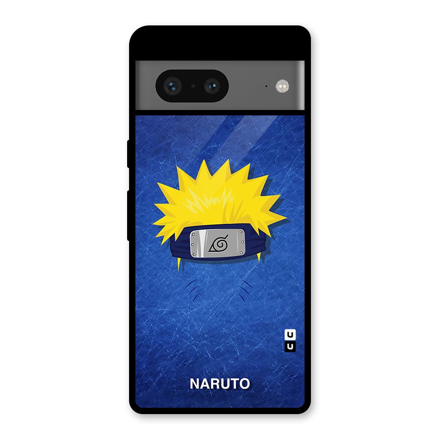Naruto Headband Minimal Glass Back Case for Google Pixel 7