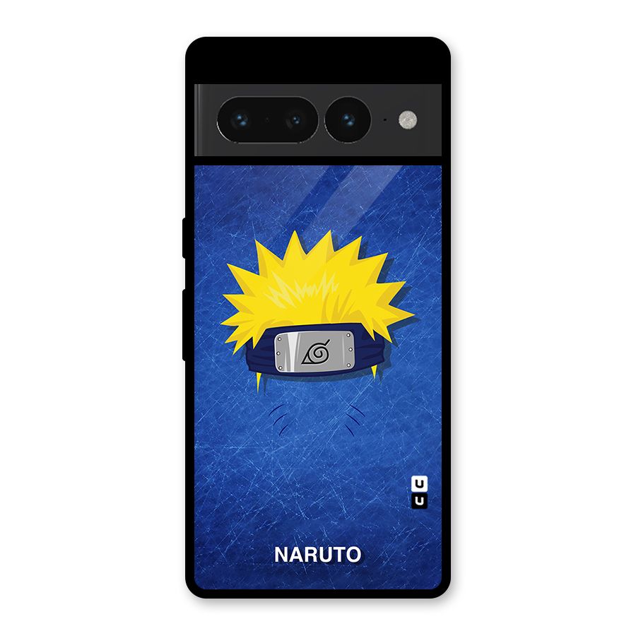 Naruto Headband Minimal Glass Back Case for Google Pixel 7 Pro