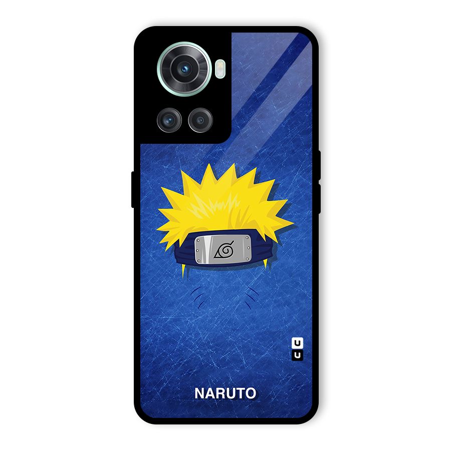 Naruto Headband Minimal Glass Back Case for OnePlus 10R