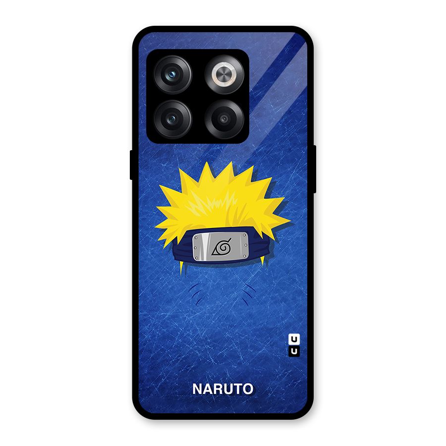 Naruto Headband Minimal Glass Back Case for OnePlus 10T
