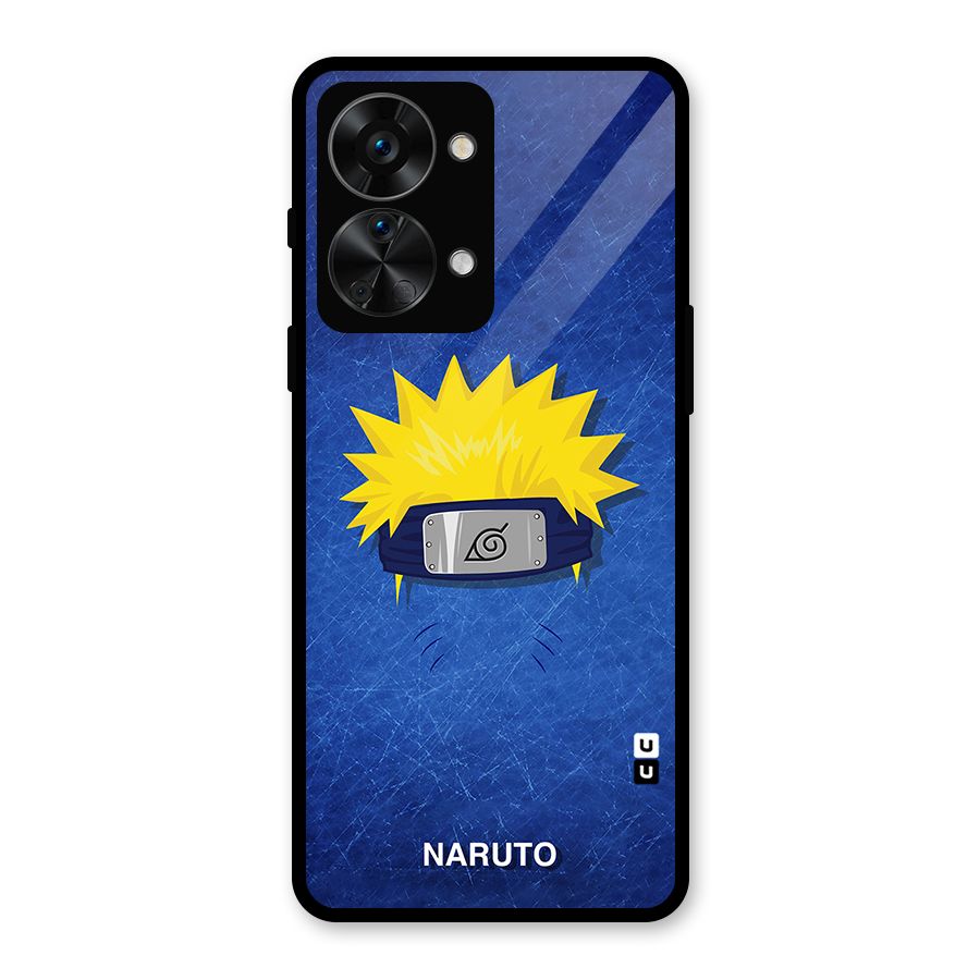 Naruto Headband Minimal Glass Back Case for OnePlus Nord 2T