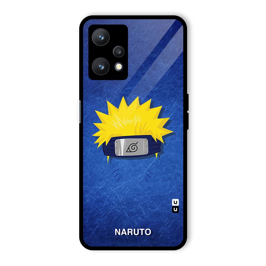 Naruto Headband Minimal Glass Back Case for Realme 9 Pro 5G