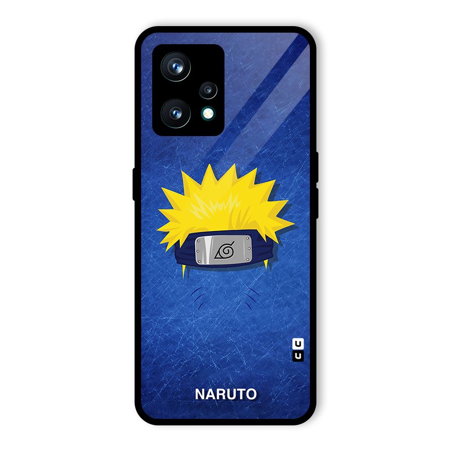 Naruto Headband Minimal Glass Back Case for Realme 9 Pro Plus 5G