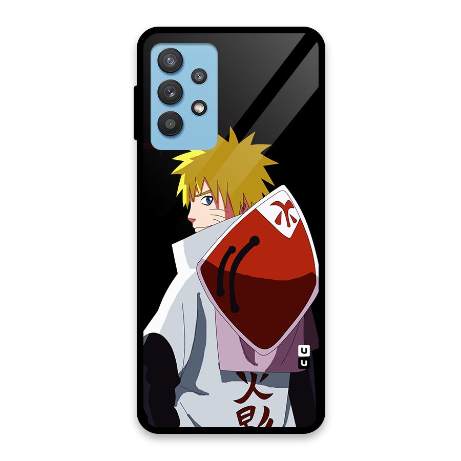 Naruto Hokage Glass Back Case for Galaxy M32 5G
