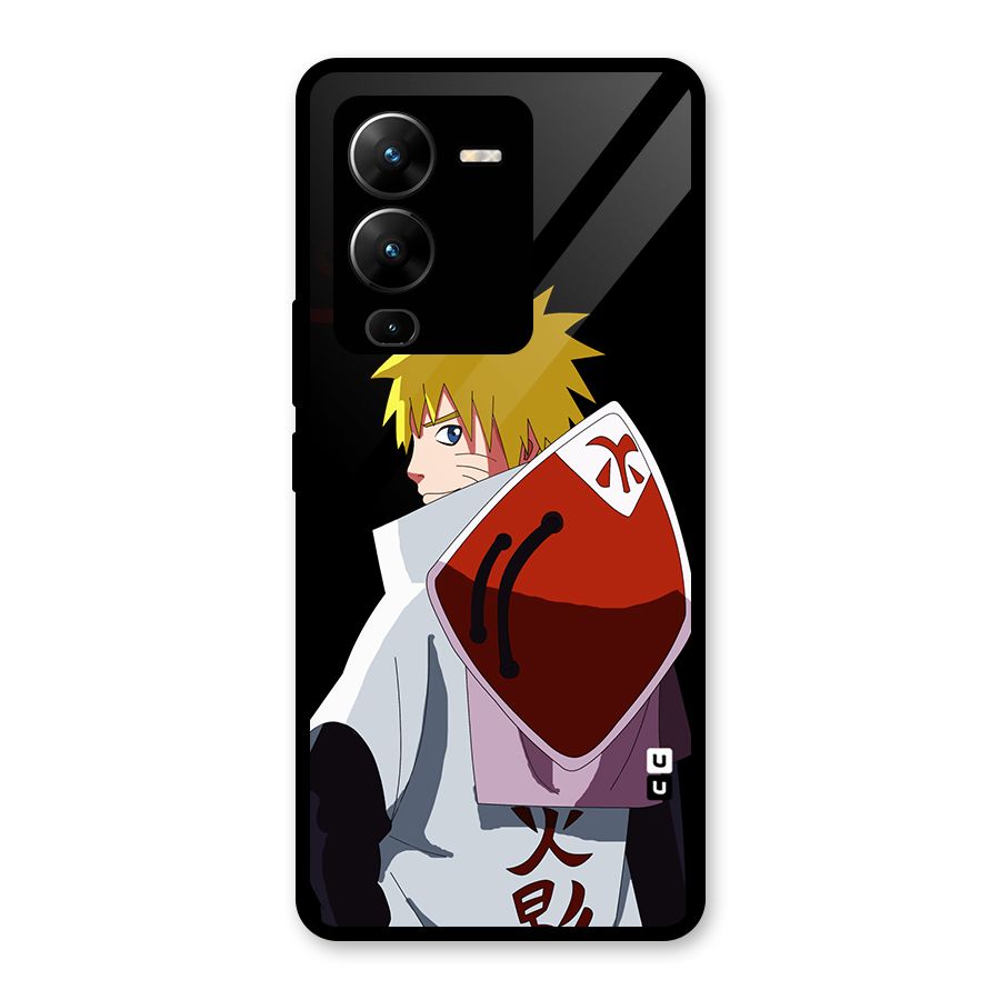 Naruto Hokage Glass Back Case for Vivo V25 Pro