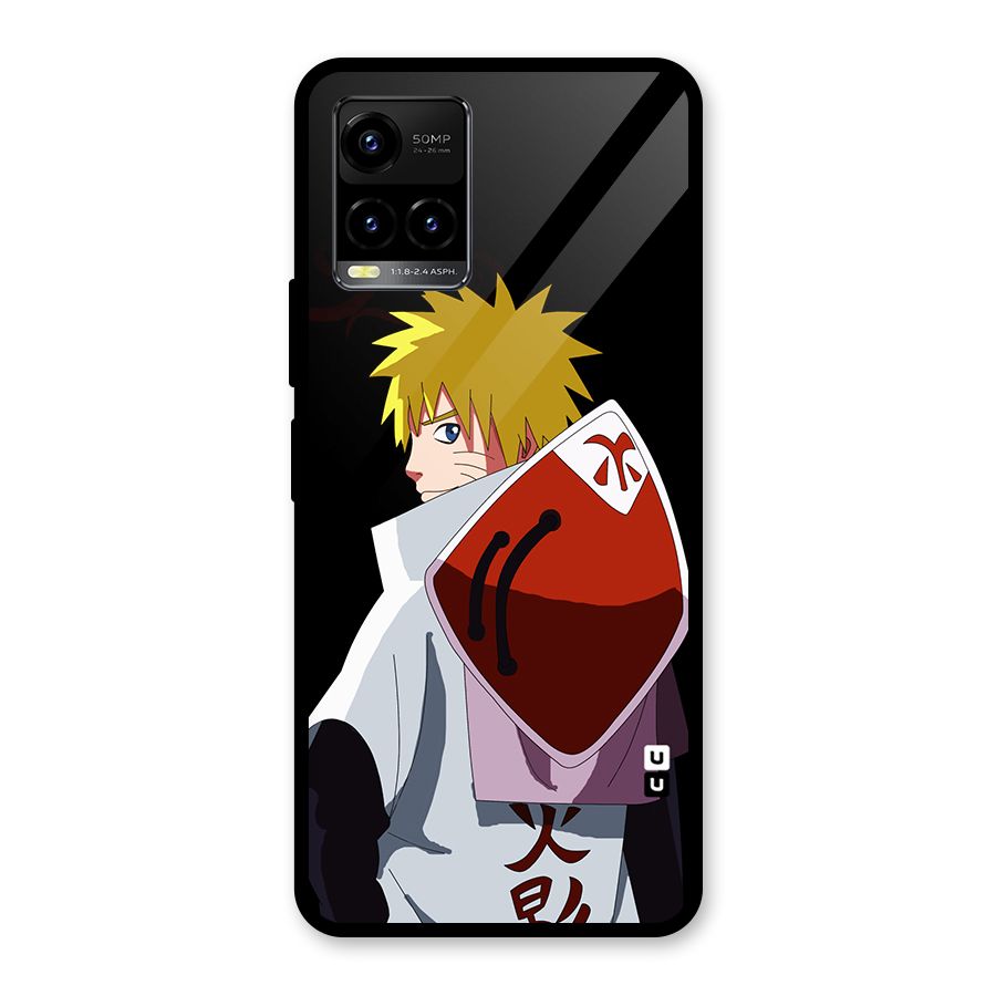 Naruto Hokage Glass Back Case for Vivo Y21T