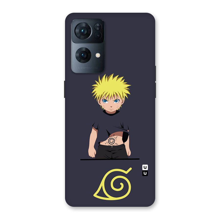 Naruto Kid Back Case for Oppo Reno7 Pro 5G
