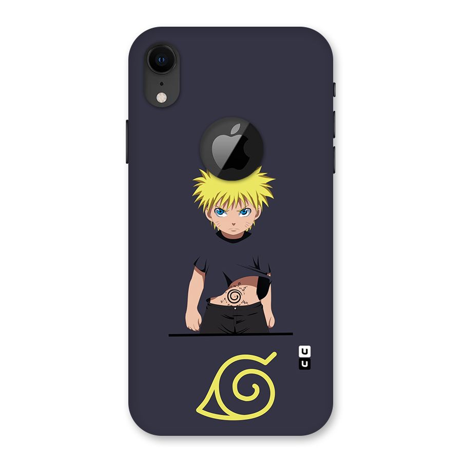 Naruto Kid Back Case for iPhone XR Logo Cut