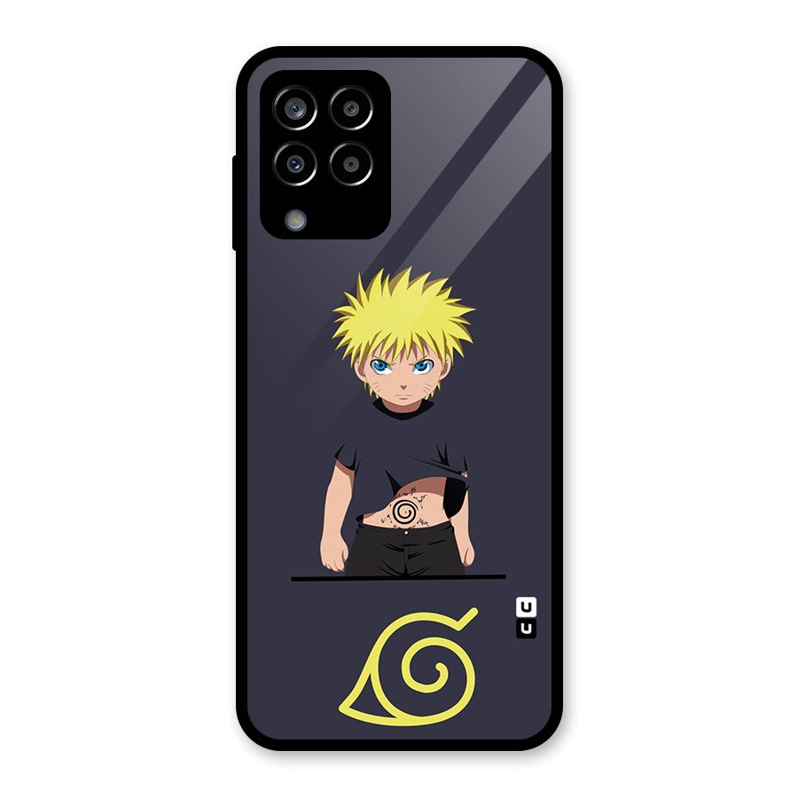 Naruto Kid Glass Back Case for Galaxy M33
