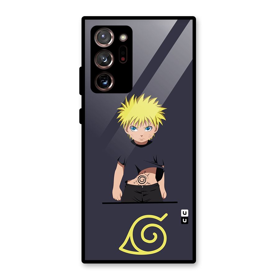 Naruto Kid Glass Back Case for Galaxy Note 20 Ultra 5G