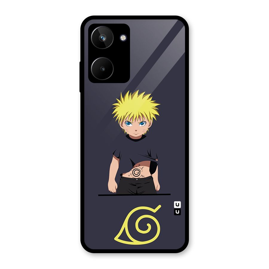Naruto Kid Glass Back Case for Realme 10
