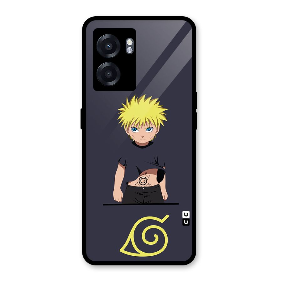 Naruto Kid Glass Back Case for Realme Narzo 50 5G