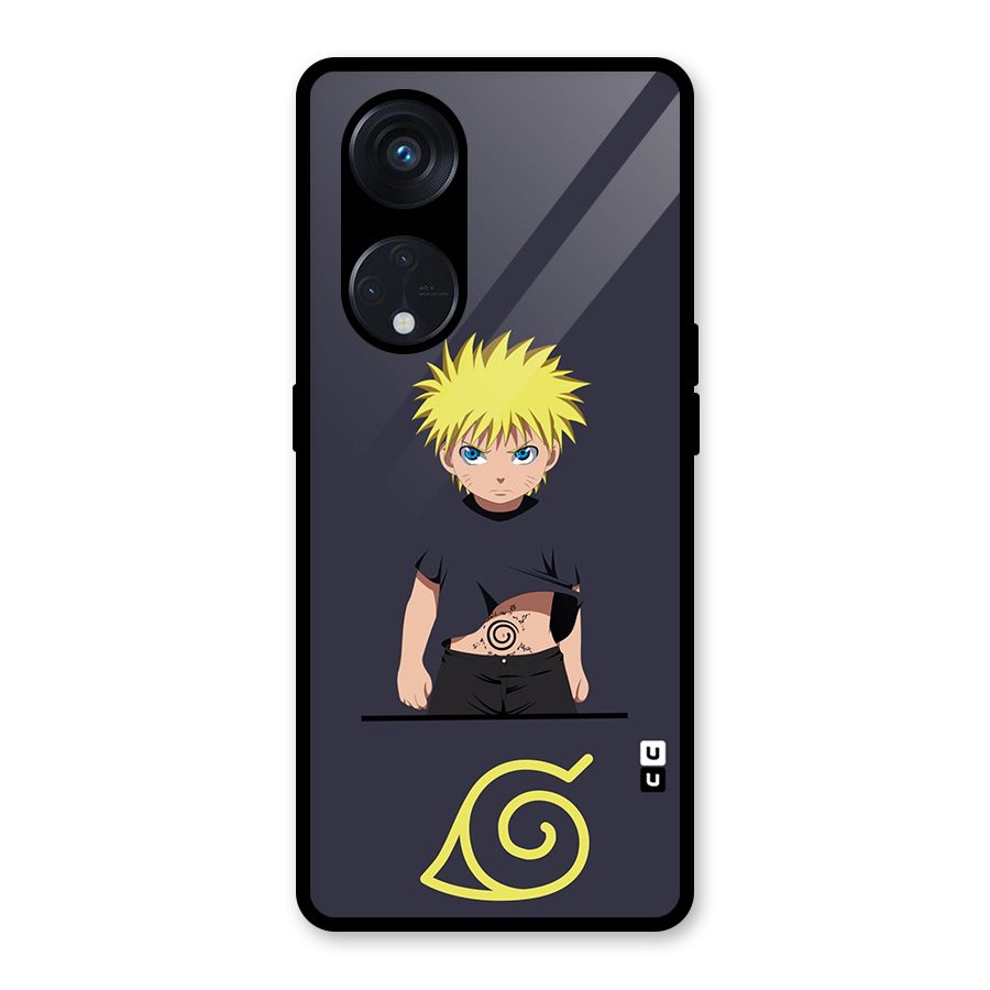 Naruto Kid Glass Back Case for Reno8 T 5G
