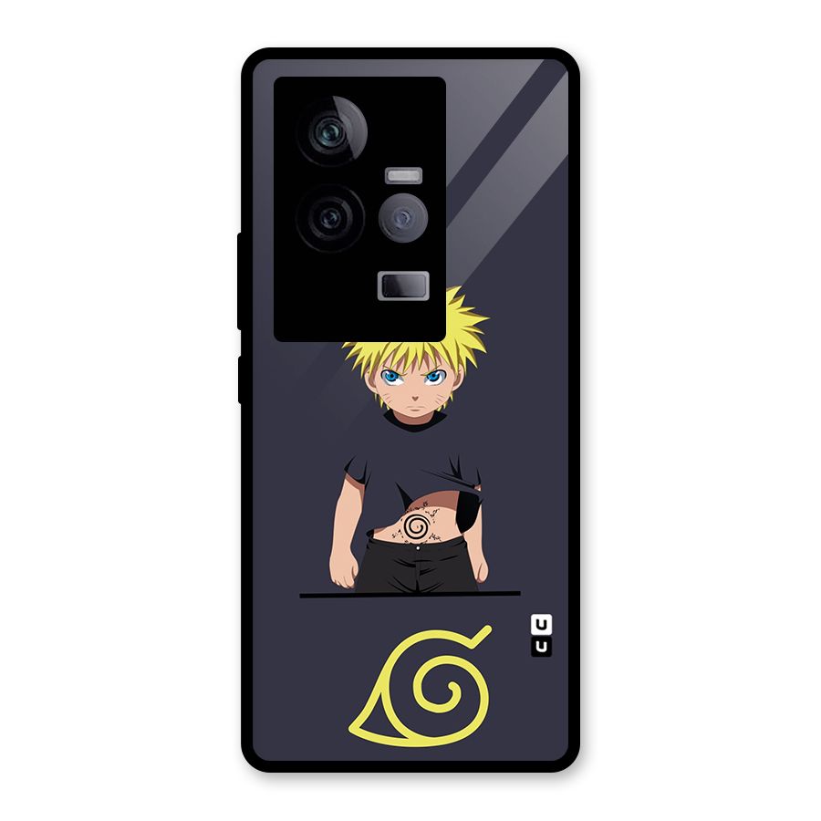 Naruto Kid Glass Back Case for Vivo iQOO 11 5G