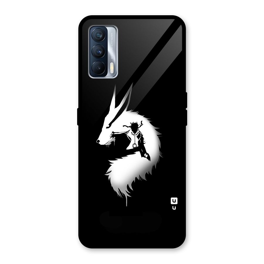 Naruto Kurama Mode Glass Back Case for Realme X7