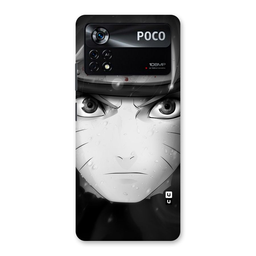 Naruto Monochrome Back Case for Poco X4 Pro 5G