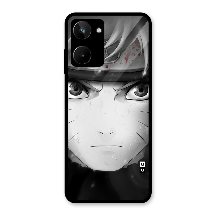 Naruto Monochrome Glass Back Case for Realme 10