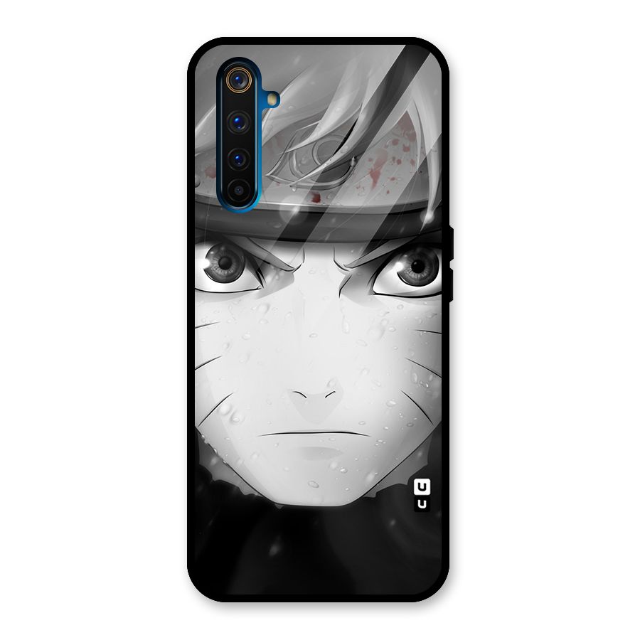 Naruto Monochrome Glass Back Case for Realme 6 Pro