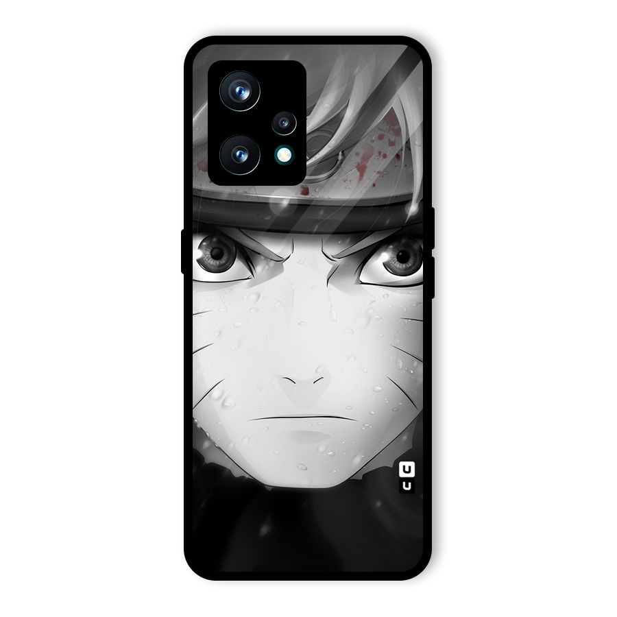 Naruto Monochrome Glass Back Case for Realme Narzo 50 Pro