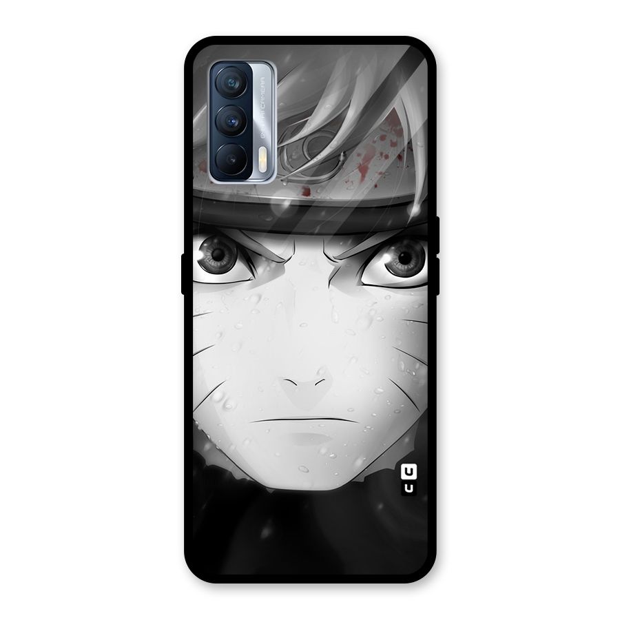 Naruto Monochrome Glass Back Case for Realme X7