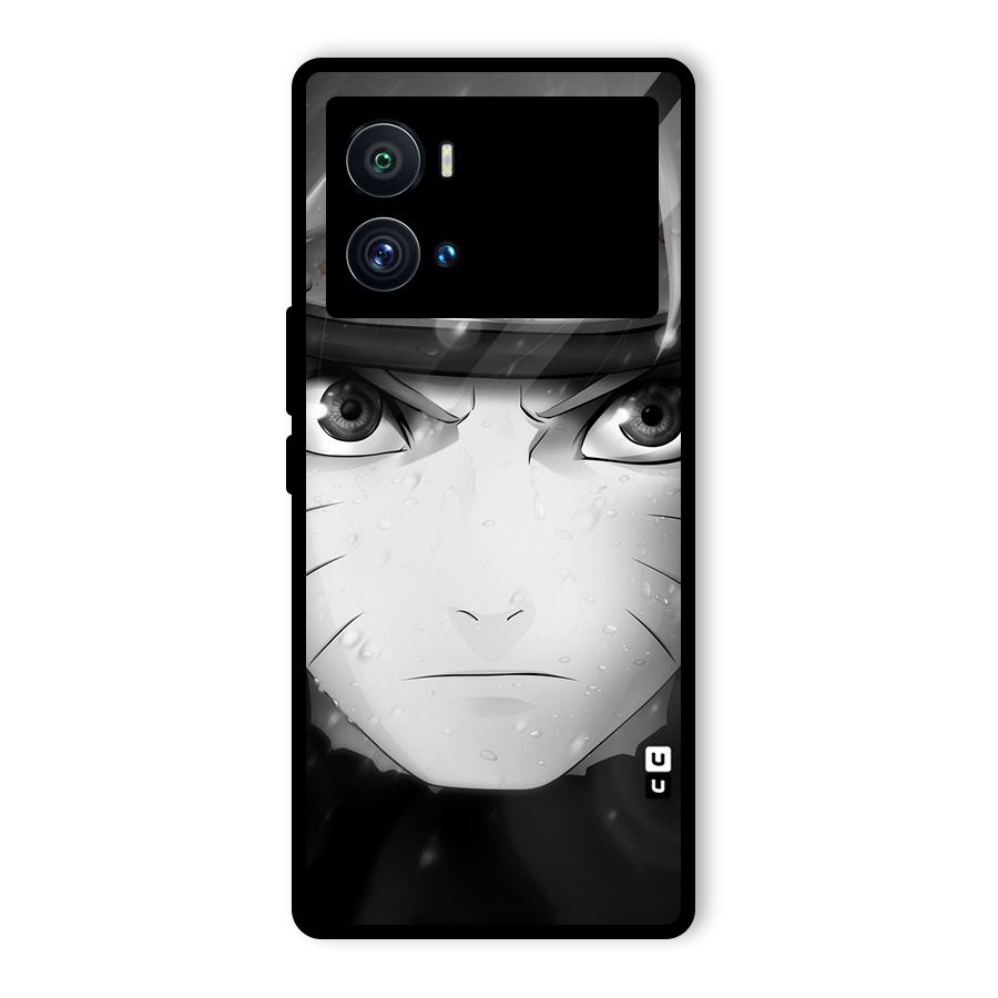 Naruto Monochrome Glass Back Case for Vivo iQOO 9 Pro