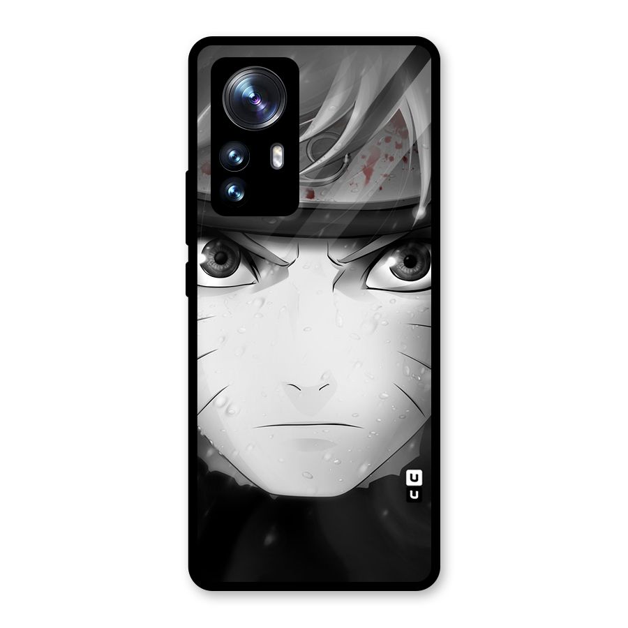 Naruto Monochrome Glass Back Case for Xiaomi 12 Pro