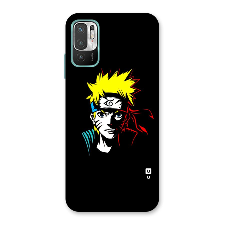 Naruto Pen Sketch Art Back Case for Redmi Note 10T 5G