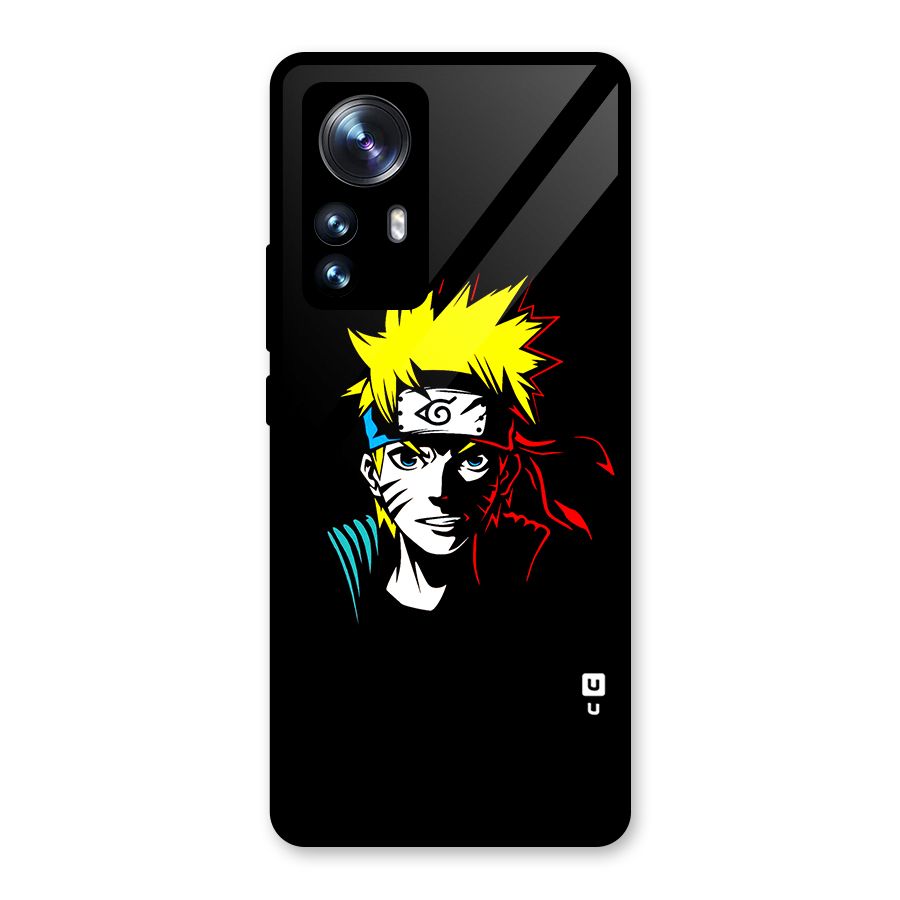 Naruto Pen Sketch Art Glass Back Case for Xiaomi 12 Pro