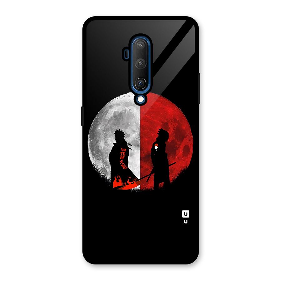 Naruto Shadow Hokage Moon Glass Back Case for OnePlus 7T Pro