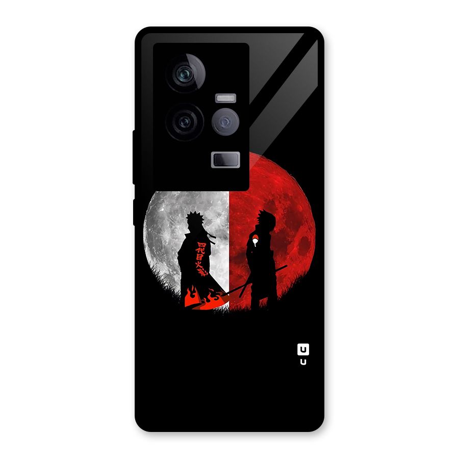Naruto Shadow Hokage Moon Glass Back Case for Vivo iQOO 11 5G