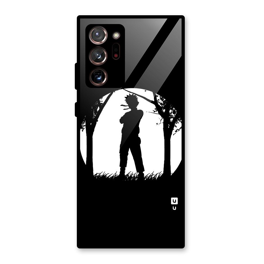 Naruto Silhouette Glass Back Case for Galaxy Note 20 Ultra 5G