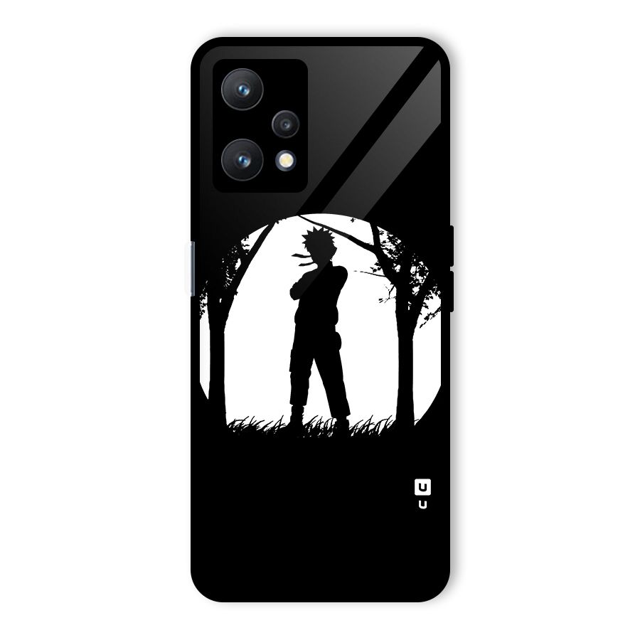 Naruto Silhouette Glass Back Case for Realme 9 Pro 5G
