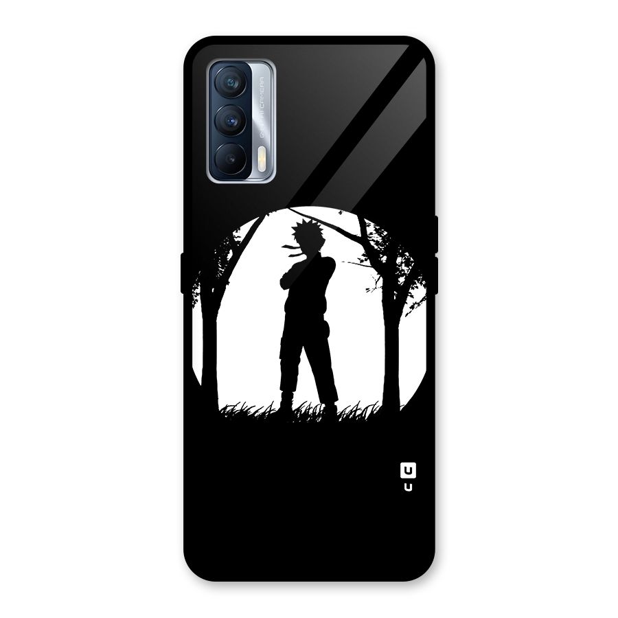 Naruto Silhouette Glass Back Case for Realme X7