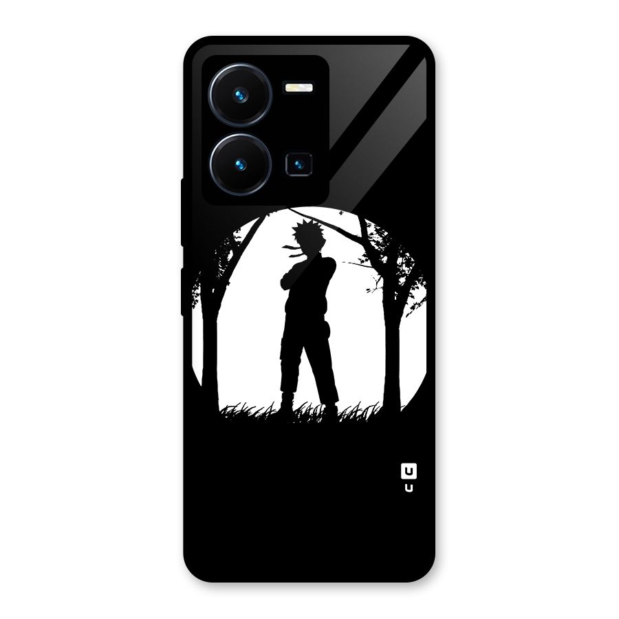 Naruto Silhouette Glass Back Case for Vivo Y35