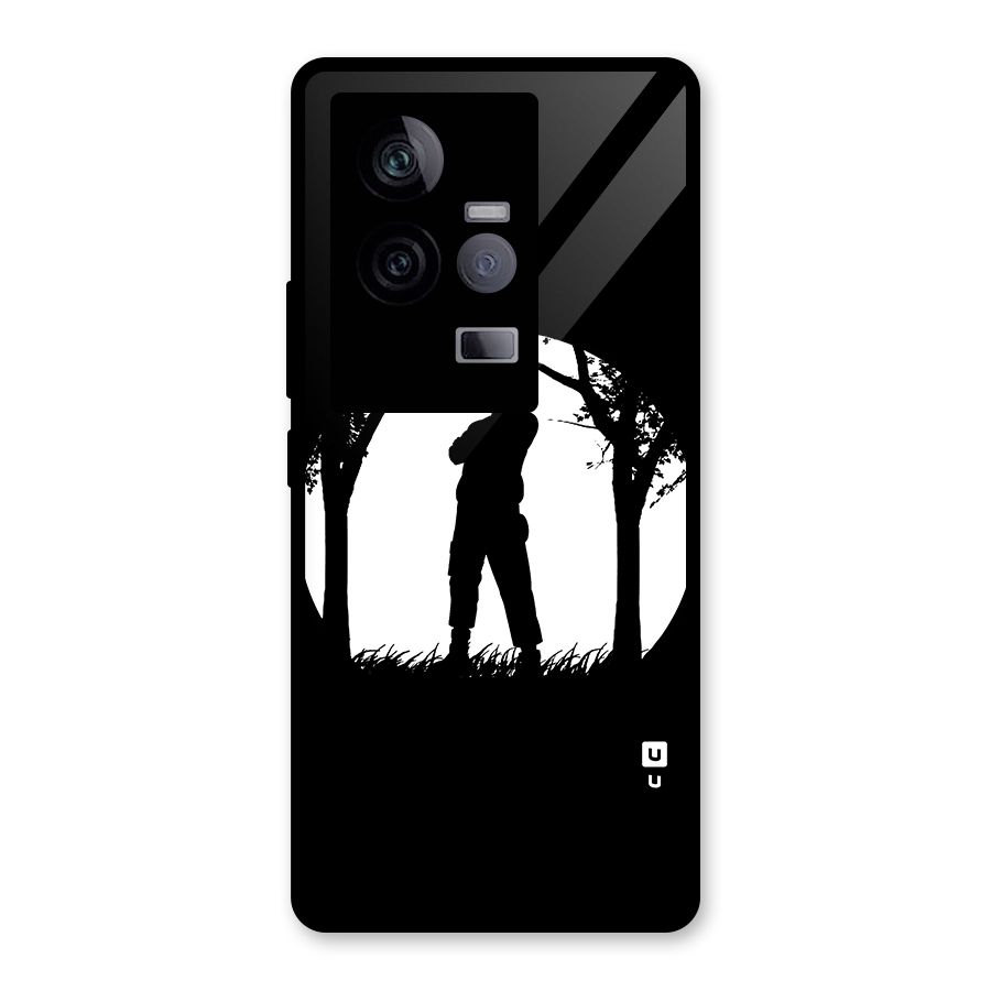Naruto Silhouette Glass Back Case for Vivo iQOO 11 5G