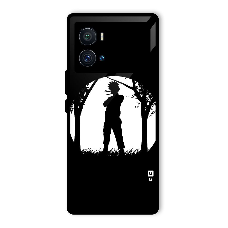 Naruto Silhouette Glass Back Case for Vivo iQOO 9 Pro