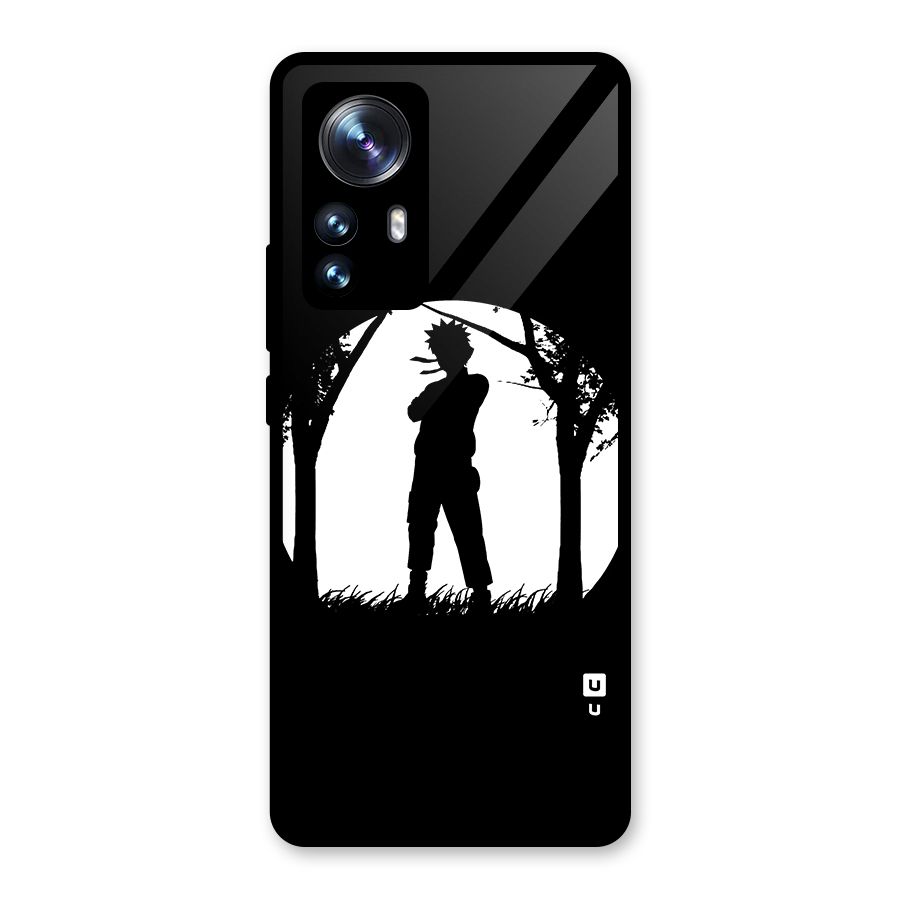 Naruto Silhouette Glass Back Case for Xiaomi 12 Pro