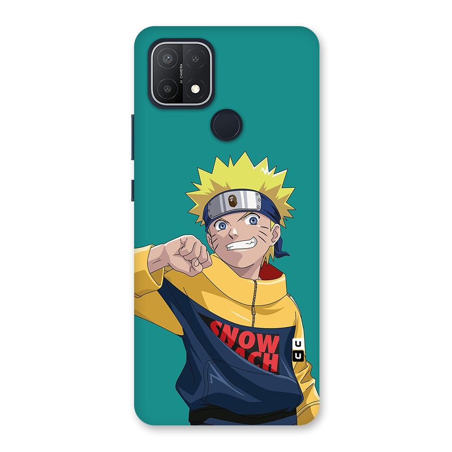 Naruto Snow Beach Art Back Case for Oppo A15s