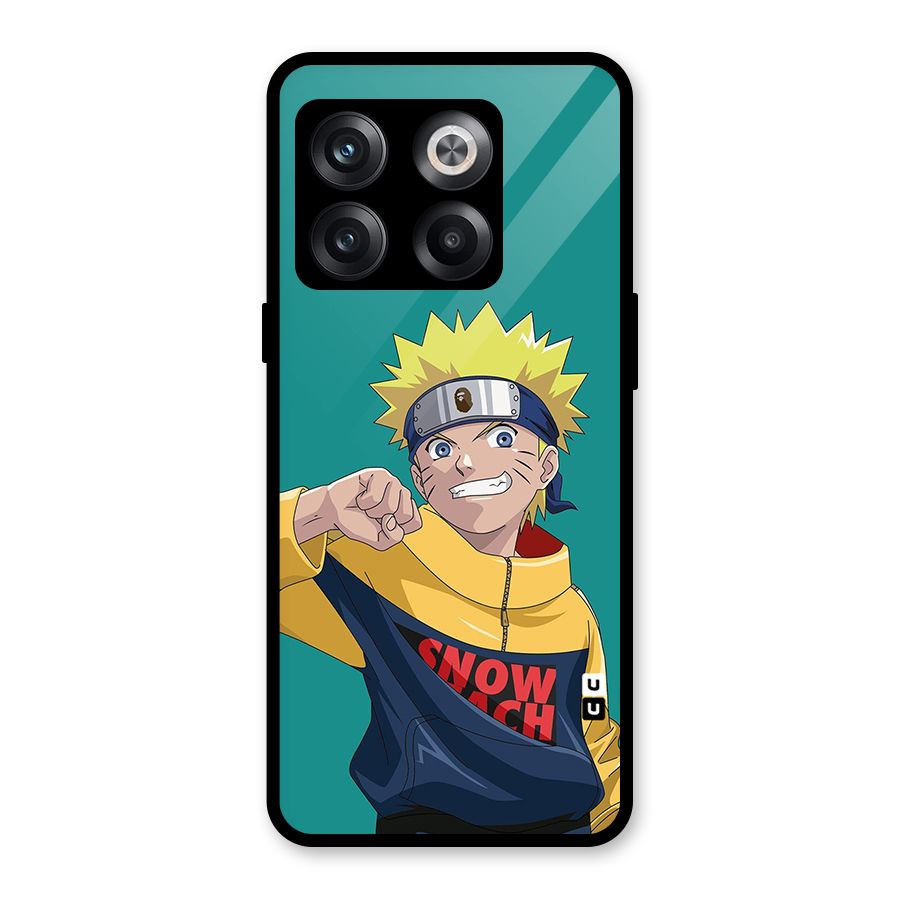Naruto Snow Beach Art Glass Back Case for OnePlus 10T