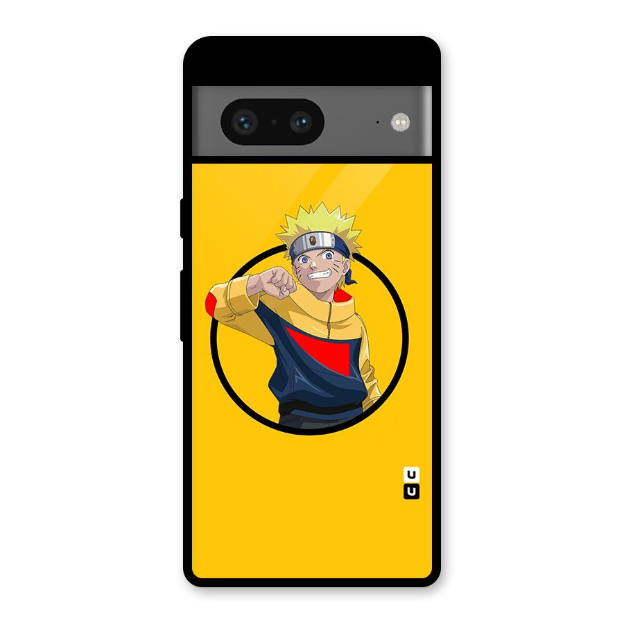 Naruto Sports Art Glass Back Case for Google Pixel 7