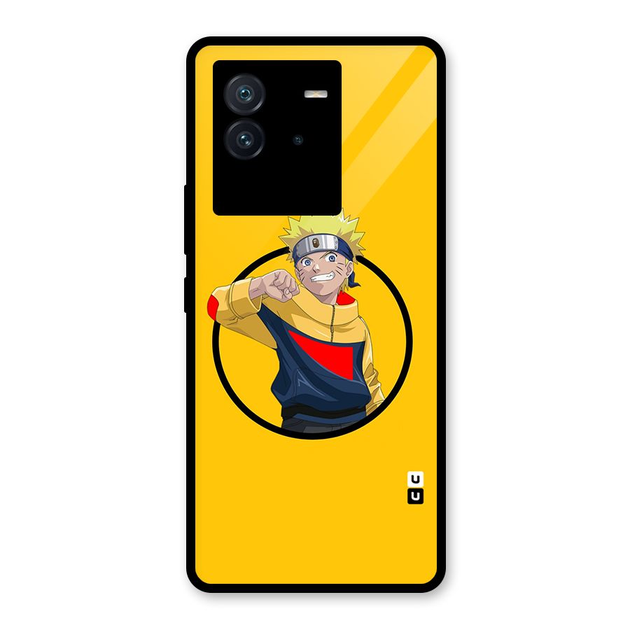Naruto Sports Art Glass Back Case for Vivo iQOO Neo 6 5G