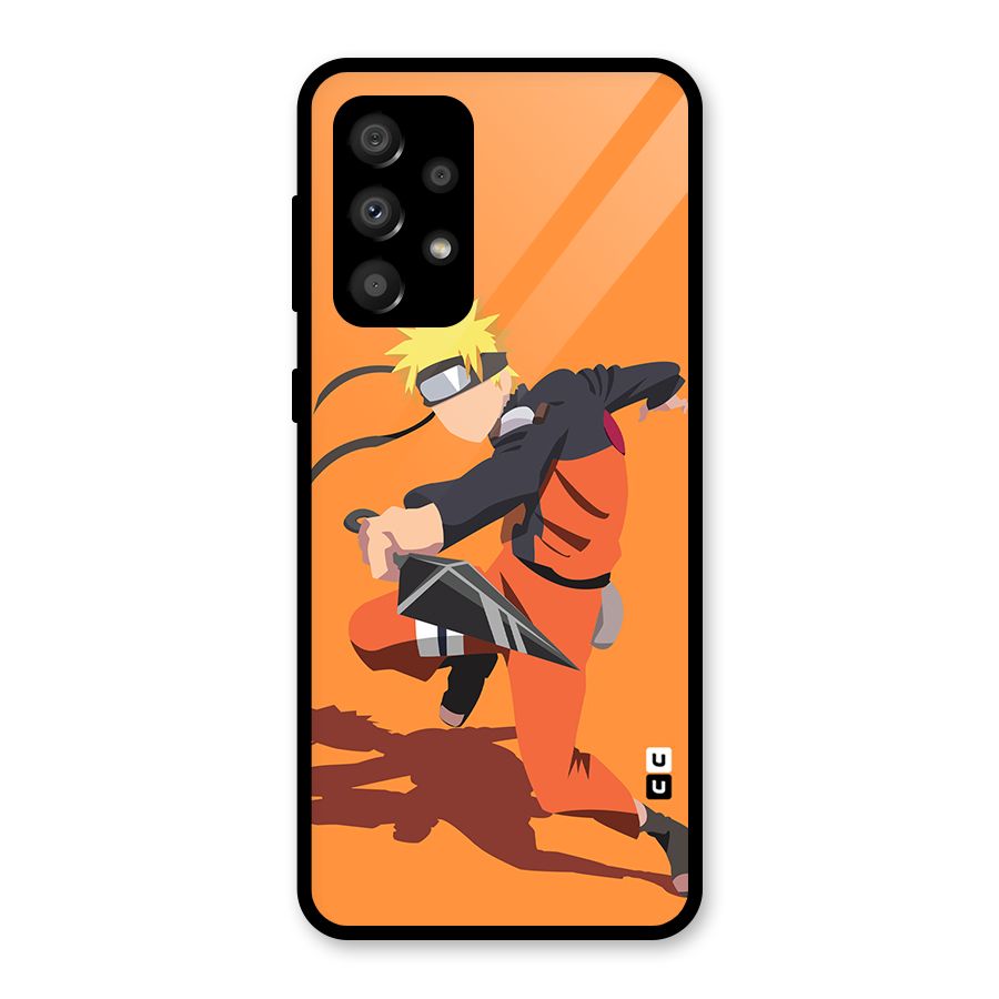 Naruto Ultimate Ninja Storm Glass Back Case for Galaxy A32