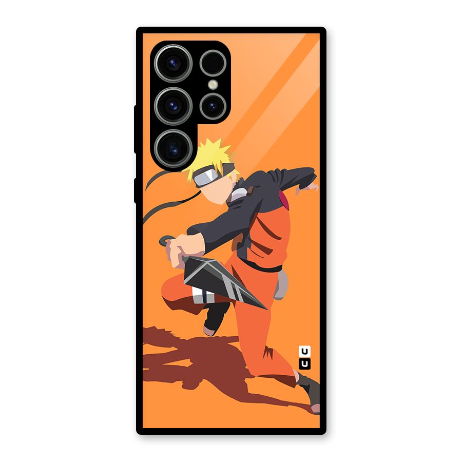 Naruto Ultimate Ninja Storm Glass Back Case for Galaxy S23 Ultra