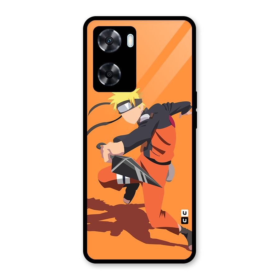 Naruto Ultimate Ninja Storm Glass Back Case for Oppo A77