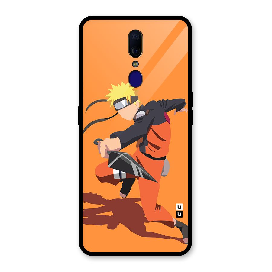 Naruto Ultimate Ninja Storm Glass Back Case for Oppo F11