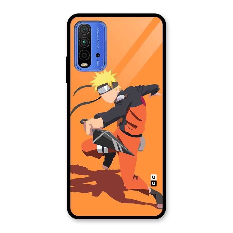 Naruto Ultimate Ninja Storm Glass Back Case for Redmi 9 Power