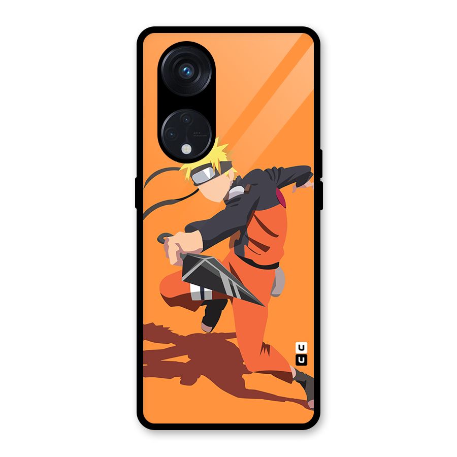 Naruto Ultimate Ninja Storm Glass Back Case for Reno8 T 5G